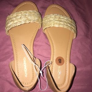 Open toe sandals